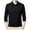 F150-Black, variant on FYDUU Mens Regular-Fit Shirts Mens Polo Shirts Long Sleeve Button Down Shirt Collar Casual Business T Shirt Solid Color Pullover Top Stylish Pullover Shirt