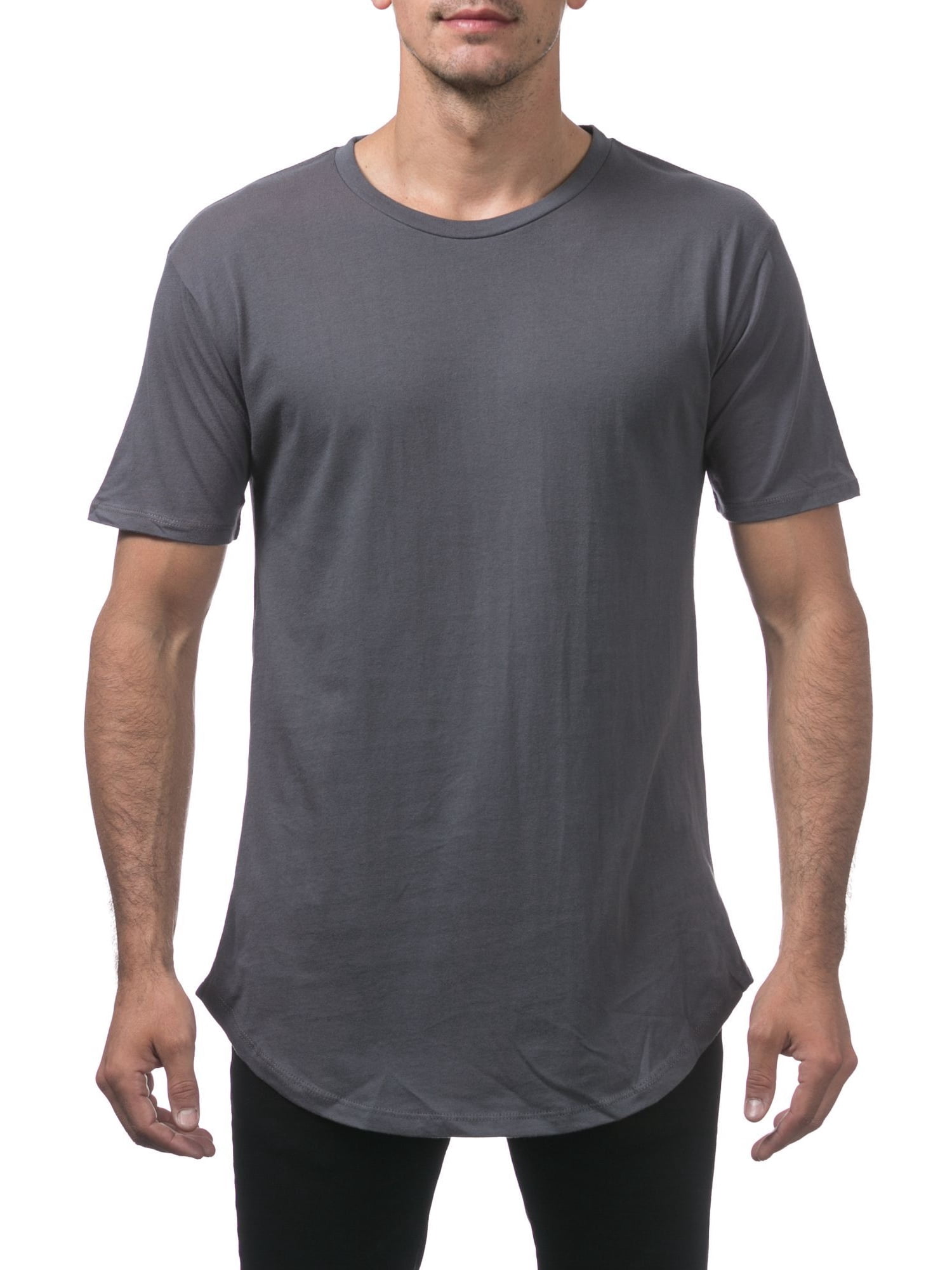 Pro Club Pro Club Men's Longline Curved Hem Short Sleeve TShirt