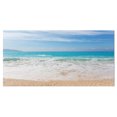 thumbnail image 2 of Design Art - White Waves Kissing Beach Sand, 2 of 3