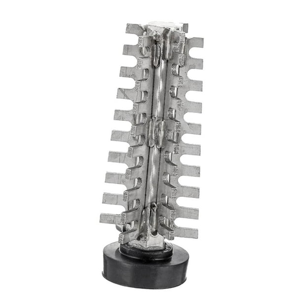 Cabezal cortador de escamas de pescado eléctrico de acero inoxidable, raspador de escamas de pescado para cocina Plano