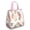 Pioneer Flower Floral-1, variant on Pioneer Flower Floral Print Pattern Insulated Lunch Bag for Women & Adults,Large Portable Soft Cooler Lunch Bag,Thermal Food Storage Tote with Pearl Cotton,8.66L,8.75x5.75x9.5 Inch