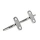 thumbnail image 5 of 2 piezas Cleat Cerradura Cuerda Puente Acero inoxidable Barco - 6, 8 pulgadas, 5 of 9