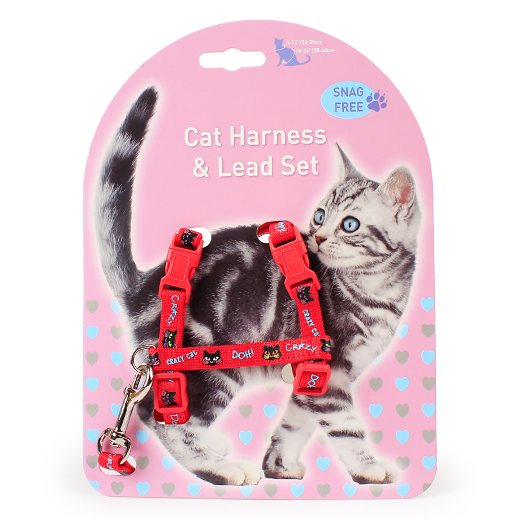 Cat Harness Adjustable Pet Harness Pet Supplies with Leash Walmart Canada