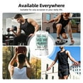 thumbnail image 7 of Bixox Men's Not All Who Wander Are Lost1 Printed Shirt Sleeveless Fitness Tank Top-X-Large, 7 of 7