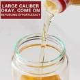 thumbnail image 3 of Dvkptbk Oil Sprayer for Cooking Oil Spray and Pour-In-One Sprayable and Pourable Oil Bottle Push-Type Glass Spray Does Not Drip or Hang Oil Kitchen Gadgets, 3 of 8