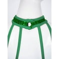 thumbnail image 6 of Moggemol Girls Christmas Outfit Santa Princess Dance Tutu Dress Ice Skating Dress Ballet Leotard Green 6, 6 of 7