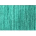 thumbnail image 1 of Ahgly Company Machine Washable Indoor Rectangle Abstract Turquoise Blue Contemporary Area Rugs, 8' x 12', 1 of 4