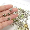 thumbnail image 4 of 100PCS 9mm Nailheads Bricolage Rond Punk Rivets Dôme Métal Goujons (Argent), 4 of 7