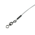 thumbnail image 3 of Leader de Pêche au Fluorocarbone 20 Lb-80 Lb Leader Invisible en Fluorocarbone avec Torsades et Bouton-Pression Ligne Leader en Fluorocarbone 12 Pcs 24 Po-80 Lb, 3 of 9
