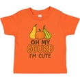 thumbnail image 3 of Inktastic Oh My Gourd I'm Cute Funny Fall Boys or Girls Toddler T-Shirt, 3 of 5
