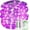 Purple, variant on Rope String Lights, 32M/105ft 300LED Waterproof 8 Mode/Battery Christmas Lights,String Lights Outdoor Indoor for Trampoline Camping Canopy Tent Deck Decor