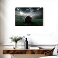 thumbnail image 3 of Elephant Stock Football On Field Wall Art - Sports Canvas Canvas - 30" x 20", 3 of 8
