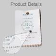 thumbnail image 3 of Rongfmy 32 Color Embroidery Notebook Set Embroidery Gifts Practice Handmade Stitch Book for Enthusiast Crafts Lovers Beginners 12x8cm, 3 of 6