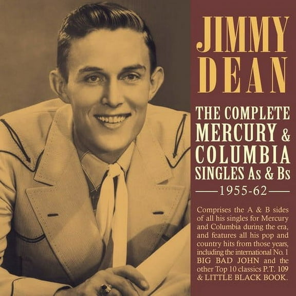 Jimmy Dean - Complete Mercury & Columbia Singles As & Bs 1955-62 - Music & Performance - CD