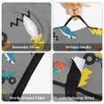thumbnail image 6 of Monster Cartoon Truck Gray Pattern Teens Toddler Nap Mat with Pillow, Sleeping Mat Bag for Preschool Daycare 51"x22", 6 of 6