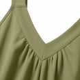 thumbnail image 4 of Haivin Women's Romper, Solid Color V-Neck Loose Sleeveless with Pockets, Casual Fashion One-Piece for Daily Wear and Summer Outdoor Activities, 4 of 9