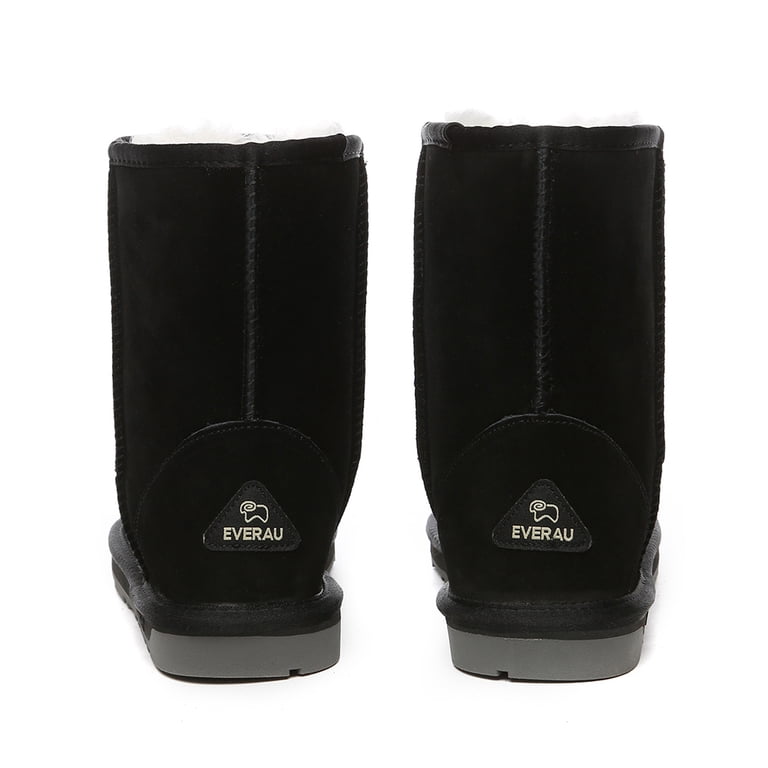 EVER AU Men Kookaburra Short Classic Boots - Black - Walmart.com display picture 1