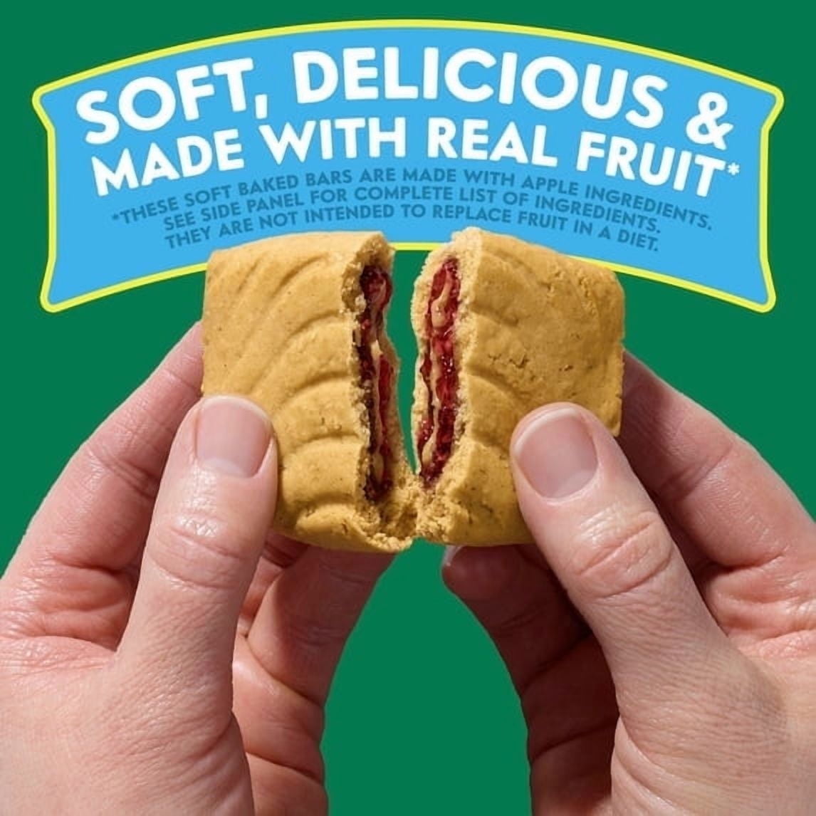 4 pack Nature Valley Soft Baked PB and J Bars, Peanut Butter and Strawberry Jelly, 5 Ct, 9.75 oz