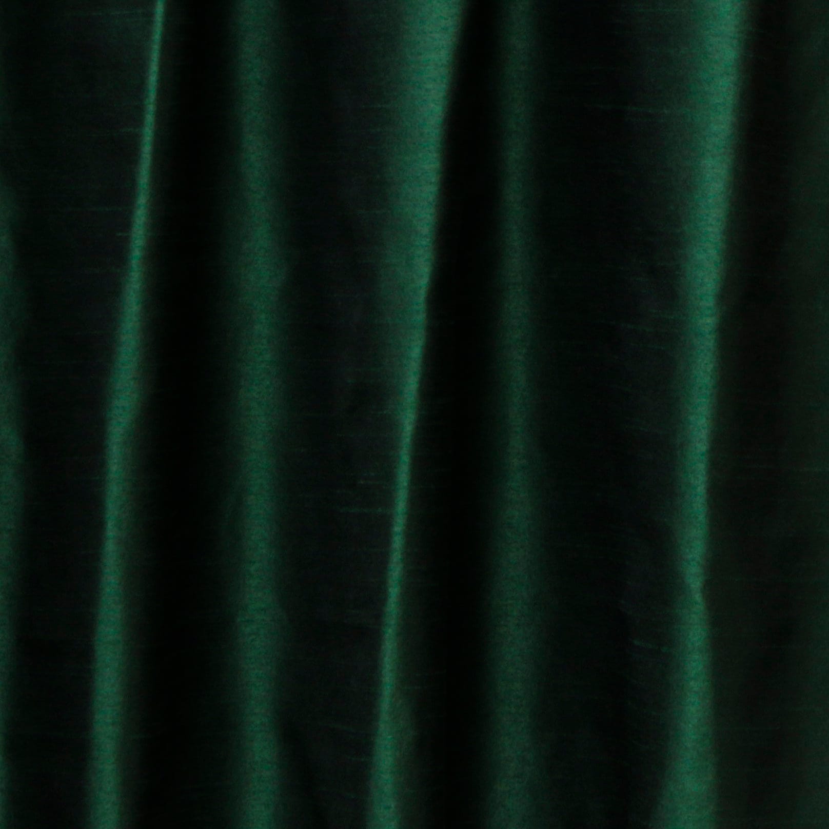 Fabric Mart Direct Silk Fabrics By The Yard, Bottle Green Silk Fabric, Faux Dupioni Silk Fabric 5 Continuous Yards Green Silk Fabric Bottle Green Faux Silk Fabric, 42" width Faux Silk Fabric by Yard