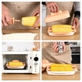 thumbnail image 4 of Microwave Corn Steamer Microwave Corn Cooker Grade Portable Steamer with Lid for Vegetables Corn & Hot Dogs Kitchen & Dorm Cooking Tool Lightweight Design Comfortable Grip Kitchen Essentials, 4 of 9