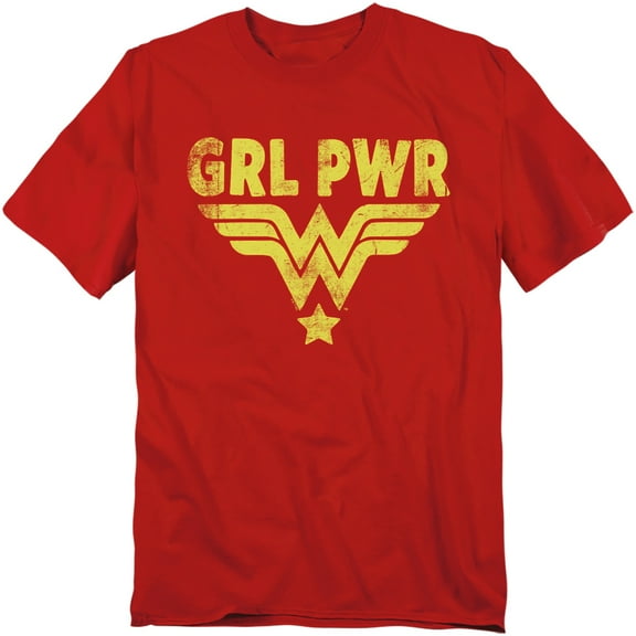Wonder Woman T-Shirt Girl Power Yellow Unisex Graphic Tee for Men & Women
