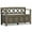 Farmhouse Grey, variant on Amherst 48 inch Wide Solid Wood Transitional Entryway Bench in Farmhouse Grey