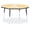 Maple/Black, variant on Jonti-Craft RidgeLine Octagon Activity Table