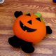 thumbnail image 5 of Juguete de peluche de Halloween, muñeco divertido con cabeza de calabaza, almohada suave de dibujos animados para niños y adultos (naranja) Sincero Hogar, 5 of 6