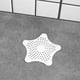 thumbnail image 5 of Advancent Recogedor de pelo de estrella de cinco puntas, colador de fregadero de cocina, antibloqueo, cubierta de desagüe para bañera, filtro Juegos de accesorios de baño Blanco, 5 of 6