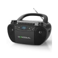 thumbnail image 1 of Combo de reproductor de CD y casetes Boombox MONODEAL con Bluetooth, 1 of 8