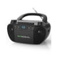 thumbnail image 1 of Combo de reproductor de CD y casetes Boombox MONODEAL con Bluetooth, 1 of 8