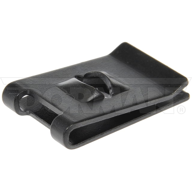 Dorman Clip Nut 961-306D OE Solutions; U Type; Number 8 Right Hand Thread; 0.78 Inch Length; Black; Steel; Pack Of 4