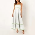thumbnail image 2 of Womens Dresses 2024 Summer Casual Fashion Sleeveless Dress Summer Loose Sexy A Line Dress Beach Vacation Long Maxi Dresses, 2 of 6
