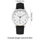 thumbnail image 3 of Reloj de cuarzo de moda para hombre, diseño calado, caja de aleación, correa de cuero, reloj de pulsera informal de negocios, reloj de aleación., 3 of 6