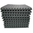 thumbnail image 1 of 10 Pcs Mousse Acoustique Éponge d'Absorption Sonore Studio KTV Insonorisée, 1 of 2