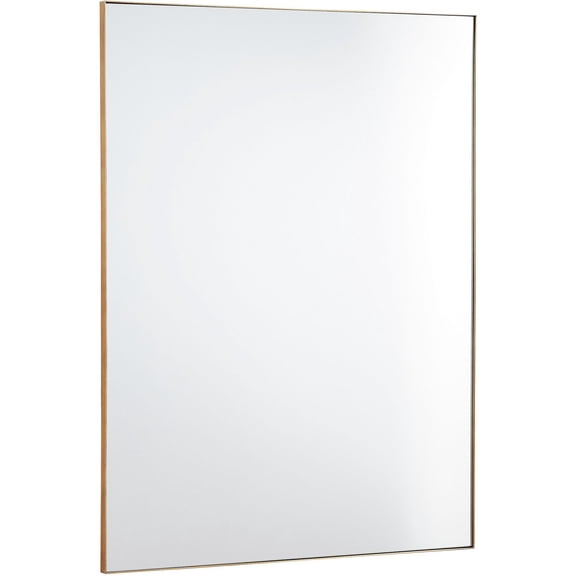 11-3040-21-Quorum Lighting-Rectangular Mirror-40 Inches Tall and 30 Inches Wide-Gold Finish
