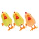 thumbnail image 4 of KAKOWELY 3 piezas de juguetes de cuerda para pollitos de peluche con mecanismo de relojería. Juguete de pollito saltarín con cuerda., 4 of 5