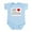 Sky Blue, variant on CafePress - My Heart Belongs To An AUDIOLOGIST Infant Bodysuit - Baby Light Bodysuit, Size Newborn - 24 Months