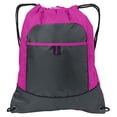 thumbnail image 2 of Port Authority® Pocket Cinch Pack. BG611, 2 of 2