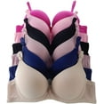 thumbnail image 1 of 6 Pieces Gift ADD 1 Cup Full Cup Demi Wired Double Pushup Push Up Bra B/C (38B), 1 of 4