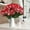 Red, variant on Artificial ​Pansy Flowers,Pansy Violets Small Wilds Flower, Artificial Pansies Flowers for Mother's Day Decorations, Artificial Silk Flowers for Hanging Planter Decoration
