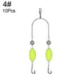 thumbnail image 1 of /10x DoubleHook Reverse Bottom Rig Upgraded Version Boosts Hook Fishing Hoo K7I, 1 of 8