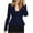 Dark Blue, variant on Meichang Slim Fit Blazer for Women Basic Solid Color Outwears Business Long Sleeves Cardigan Dressy Open Front Blazer Jackets Fall