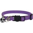 thumbnail image 2 of Rhinestones  Collars - Adjustable Bling Pet Collars with Bells, Soft , Safety Breakaway for Cats and Small Dogs (Purple), 2 of 5