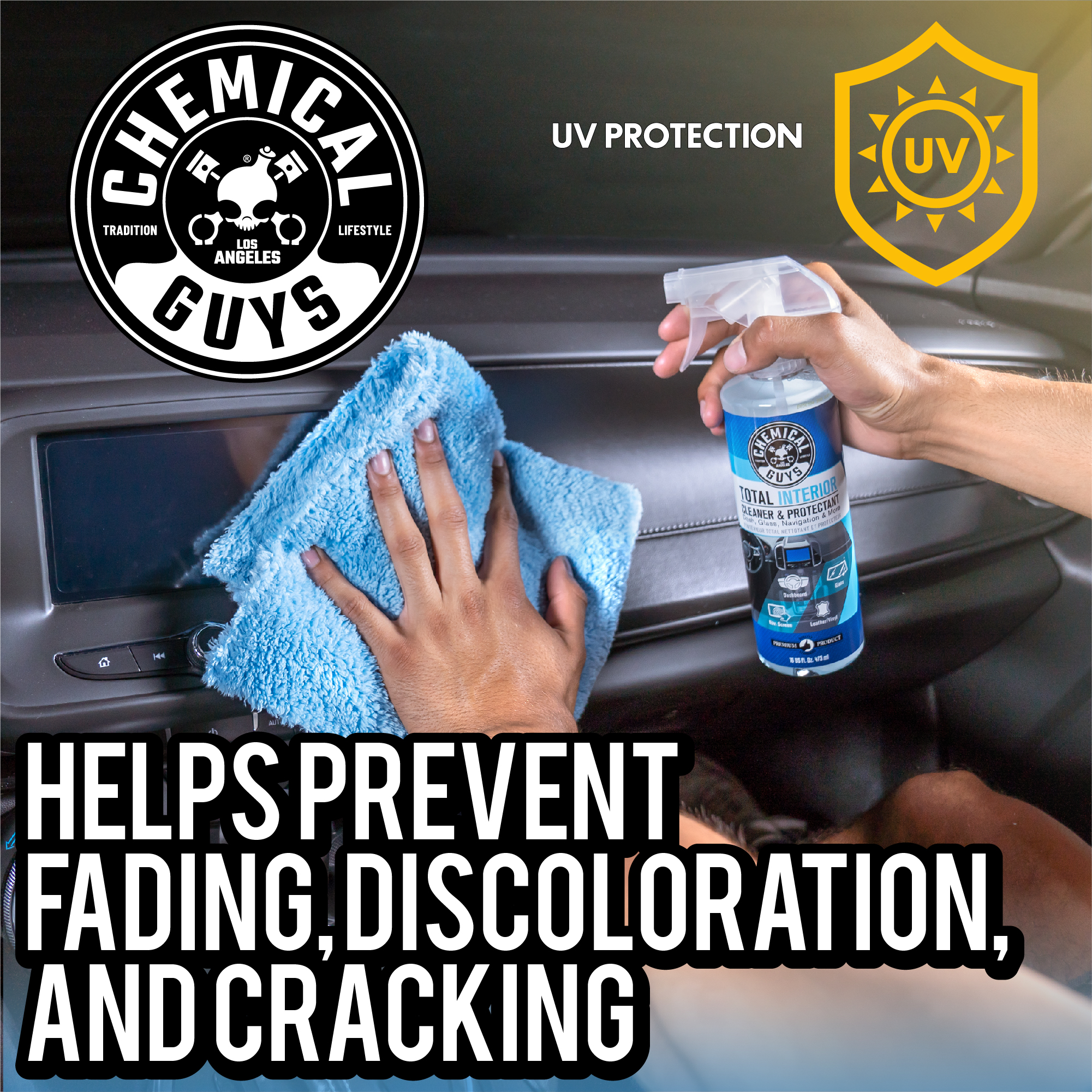 Chemical Guys Total Interior Cleaner & Protectant, 16 oz photo 6
