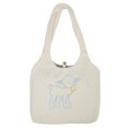 thumbnail image 1 of ruzhgo Girls Lamb Type Large Capacity Cloth Shoulder Bag Canvas Bag Shopping Tote Bag, 1 of 5