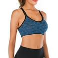 thumbnail image 6 of Women Sports Yoga FitnessBra Excercise Running Tank Tops With Adjustable And Removable Pad, 6 of 6