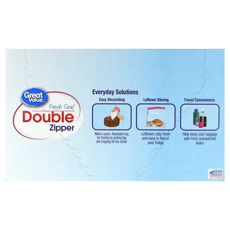 Save on Stop & Shop Double Zipper Quart Freezer Bags Order Online Delivery