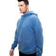 thumbnail image 2 of Homespun Men's Ringspun Cotton Fleece Pullover Hooded Sweatshirt, 2 of 3