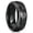 Black-Black Wenge, variant on Titanium Wedding Band for Men-8mm Black Titanium Men Ring with Koa Wood Inlay, Wooden Wedding Band Ring for Men Women Comfort Fit Size 10